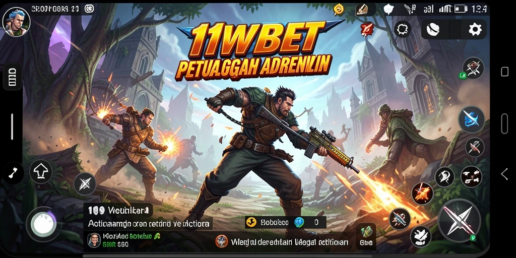 Tangkapan layar gameplay <strong>11WBET</strong> yang penuh aksi dan keterampilan.