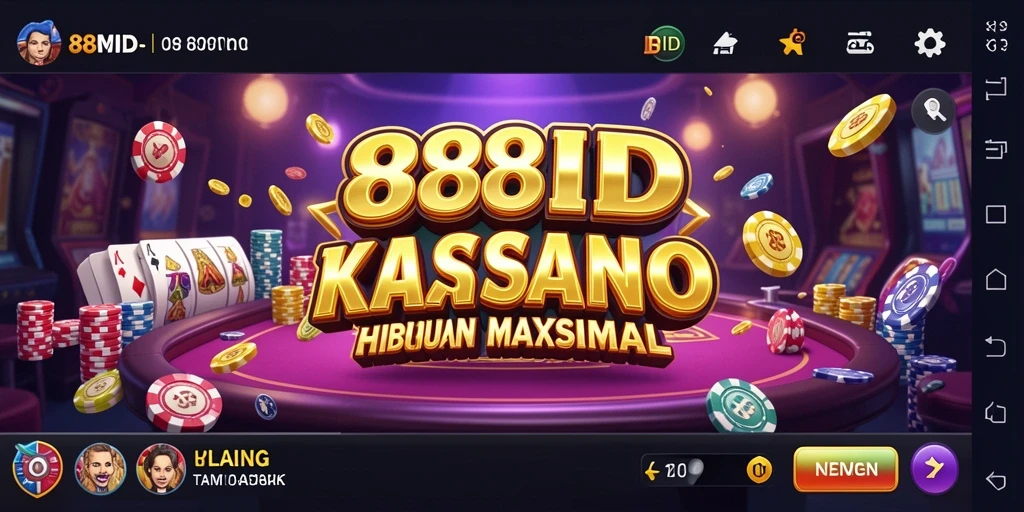 Tampilan gameplay menarik dari 88ID di layar perangkat.
