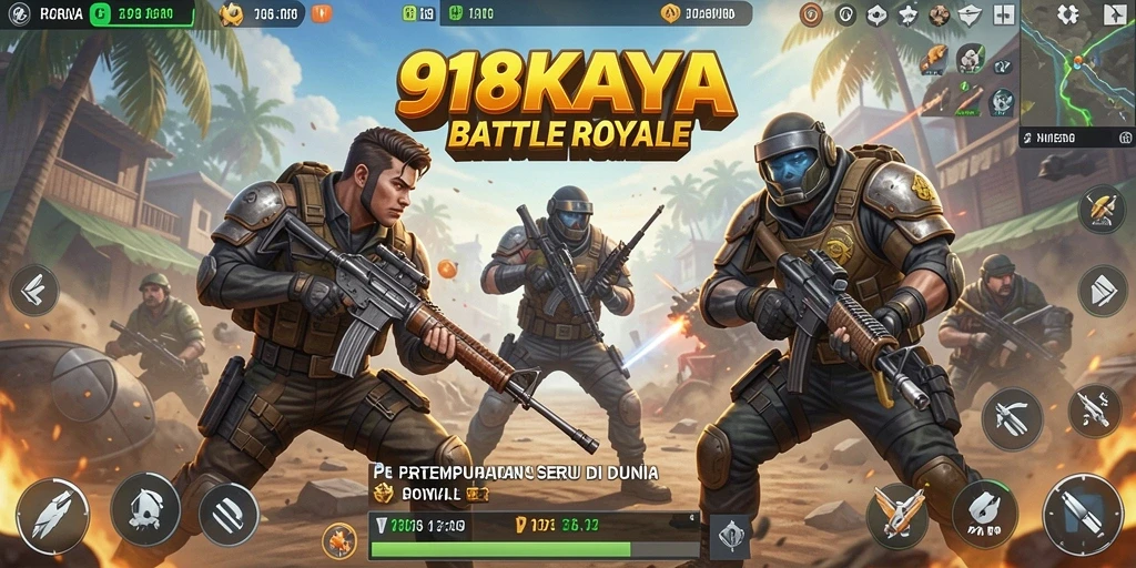 Gameplay mendebarkan di 918KAYA dengan pertarungan intens.