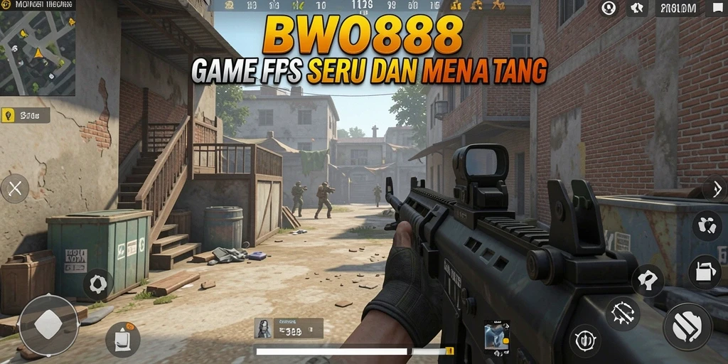 Gameplay seru dan action-packed BWO888 di medan perang.
