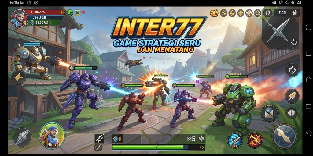 Tangkapan layar gameplay INTER77 yang menegangkan dan seru.