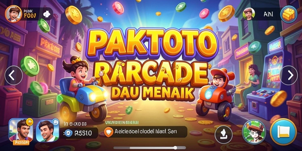 Tampilan gameplay <strong>PAKTOTO</strong> yang seru dan penuh warna.