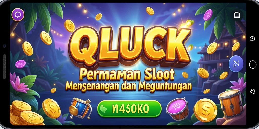 Tampilan gameplay Slot QGLUCK yang menegangkan dan seru.